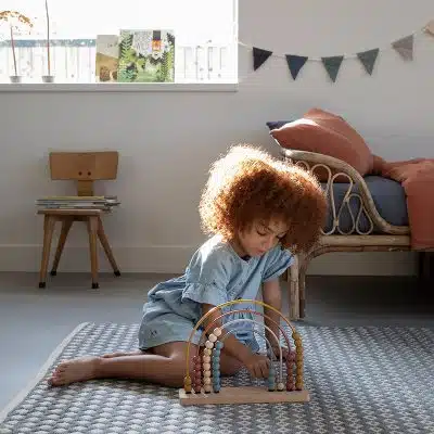 Little Dutch - Regenboog Telraam Blue FSC