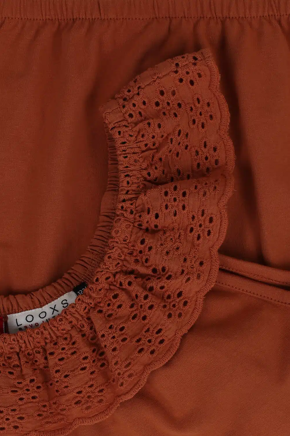 Looxs Little - jersey + broiderie top 98