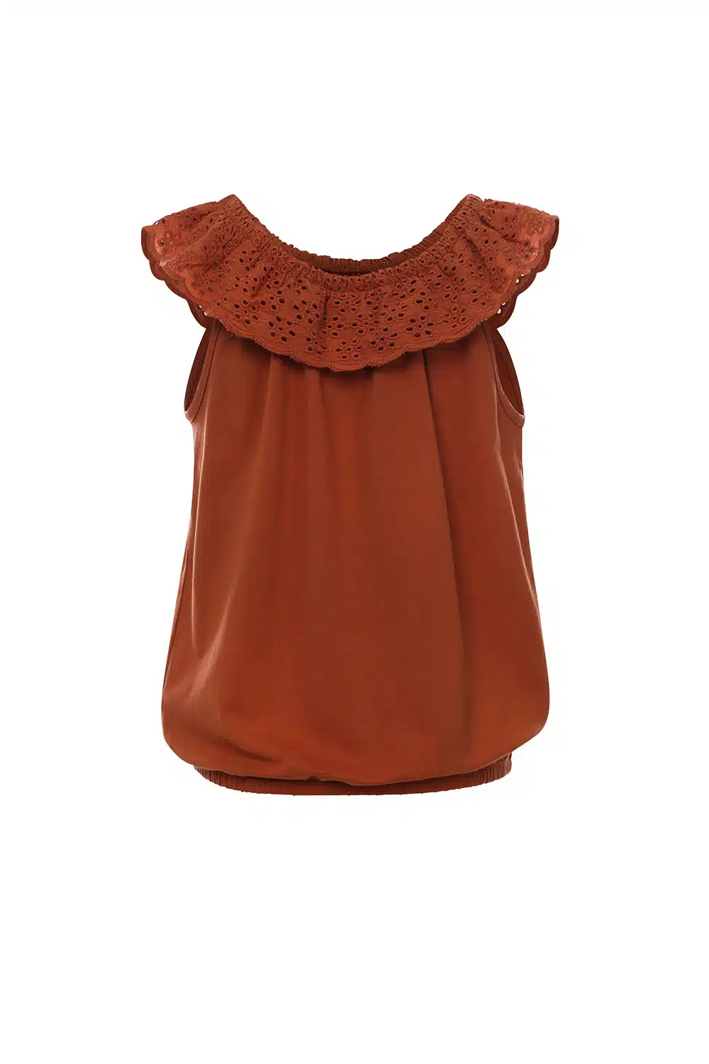 Looxs Little - jersey + broiderie top 98