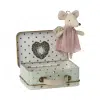 Maileg - Angel Mouse in Suitcase