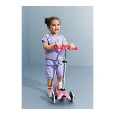 Micro Step - Mini Deluxe Glow Led Plus - Frosty Pink