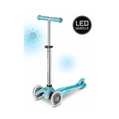 Micro Step - Mini Deluxe Glow Led Plus - Glacier Aqua