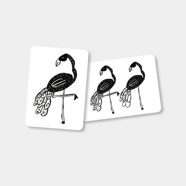 Mini Coco - Flash Cards - Safari Diertjes