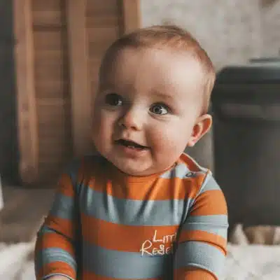 Your Wishes - Stripe - Fitted Romper