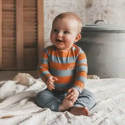 Your Wishes - Stripe - Fitted Romper