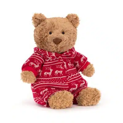 Jellycat - Bartholomew Bear Winter Pyjamas