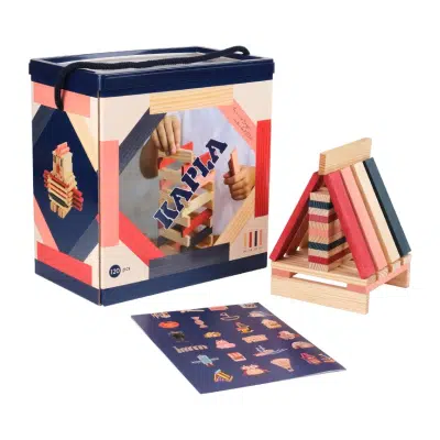 Kapla - 120 Box - Blue Red Pink