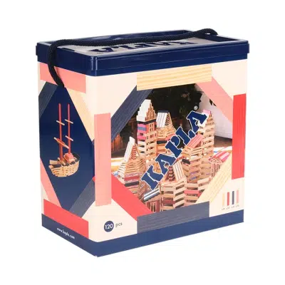 Kapla - 120 Box - Blue Red Pink