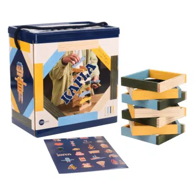 Kapla - 120 Box - Blue Yellow Green