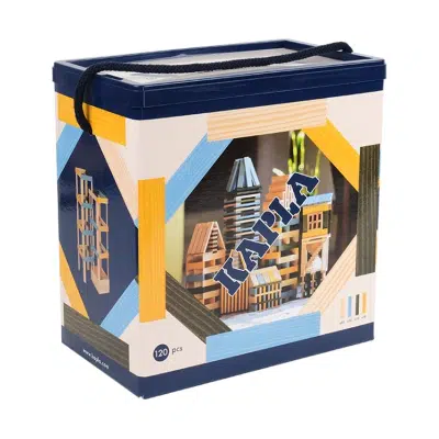Kapla - 120 Box - Blue Yellow Green