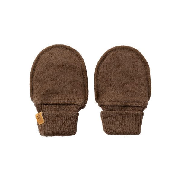 Lil' Atelier - Dallas - Nor Wool Mittens - Dark Earth