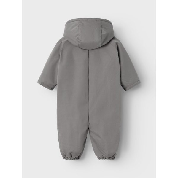 Lil' Atelier - Godo - Padded Snowsuit - Pewter