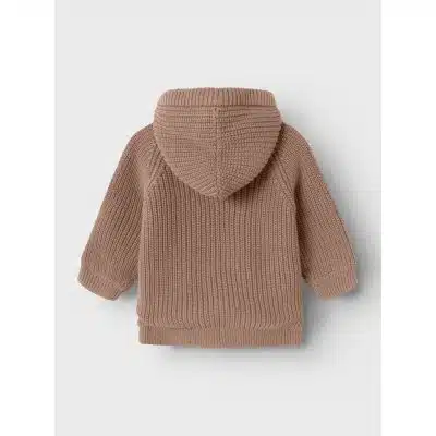 Lil' Atelier - Nalo - Knit Jacket Padded - Beaver Fur