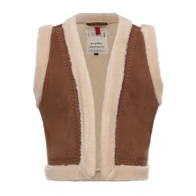 Looxs - lammy gilet - Camel Brown