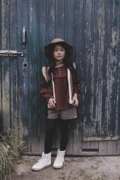 Looxs - lammy gilet - Camel Brown