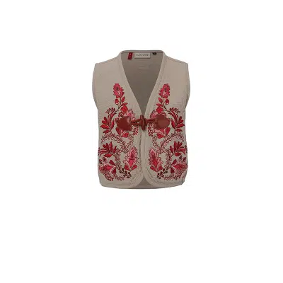 Looxs Little and Me - embroidery gilet