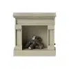 Maileg - Fireplace - Mouse - Off white