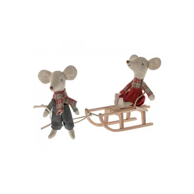 Maileg - Sled - Mouse
