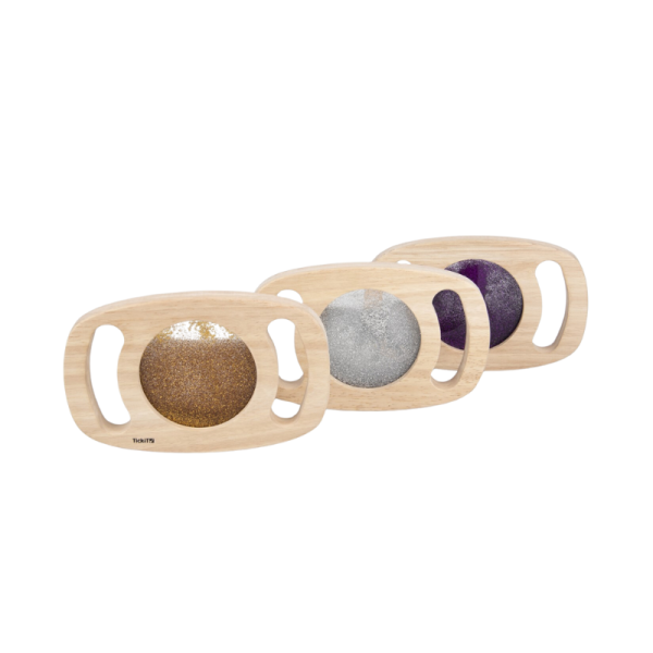 Tickit - Easy Hold - Glitterpaneel - Paars/Zilver/Goud