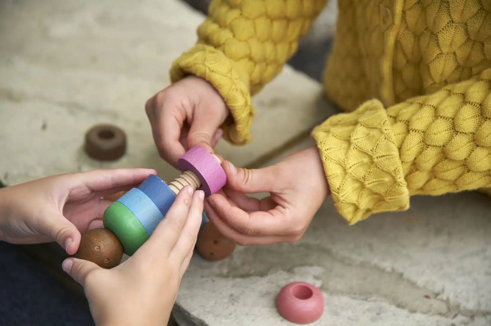 Tickit - Rainbow Houten Gemeenschapsmensen