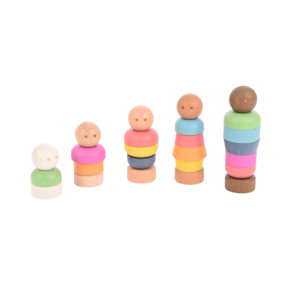 Tickit - Rainbow Houten Gemeenschapsmensen