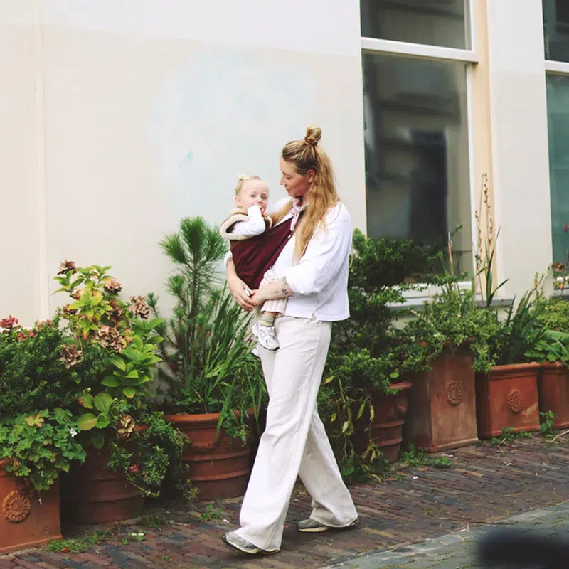 Wildride - Kinder Draagzak - Merlot