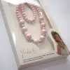 By Yuko B - Halsketting & Armband set - Tara Pink
