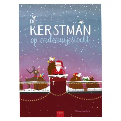 De kerstman op cadeautjestocht