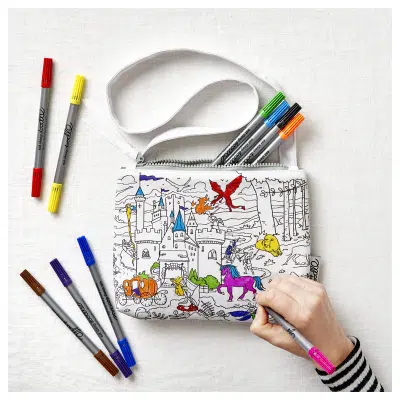 Eatsleepdoodle - Tas crossoverbag - Fairytiles