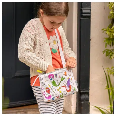 Eatsleepdoodle - Tas crossoverbag - Mermaid