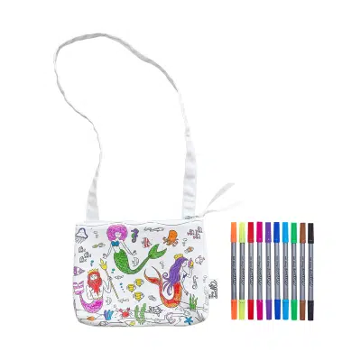 Eatsleepdoodle - Tas crossoverbag - Mermaid