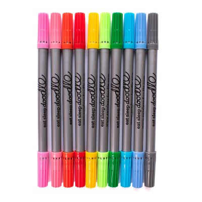 Eatsleepdoodle - Wash-out stiften (10 stuks) - Pastel