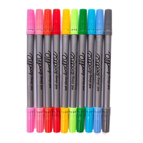 Eatsleepdoodle - Wash-out stiften (10 stuks) - Pastel