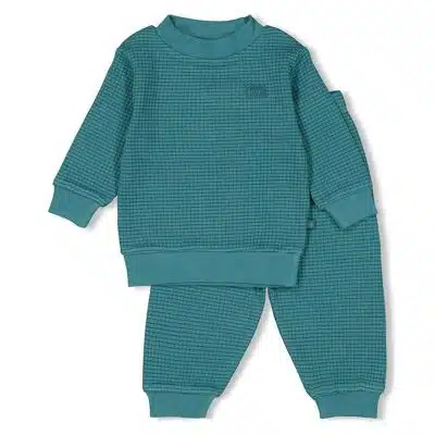 Feetje - Pyjama wafel - Autumn Special - Petrol