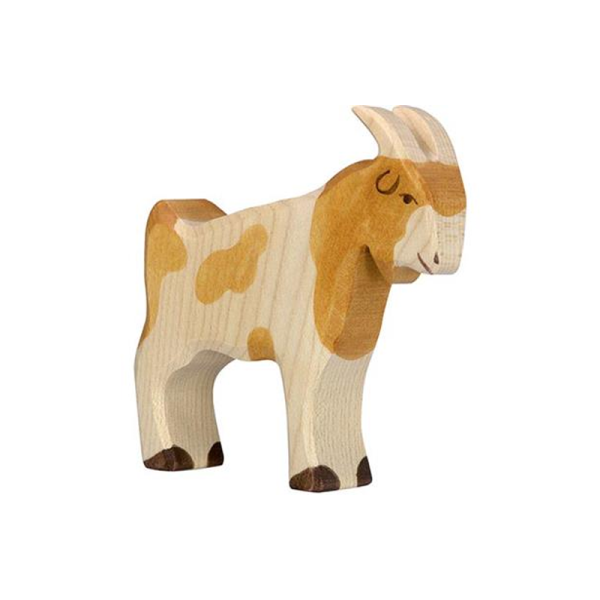 Holztiger - Boerderij: Geitenbok 9x2x10cm