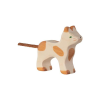 Holztiger - Boerderij - Kat staandklein 6x2x6cm