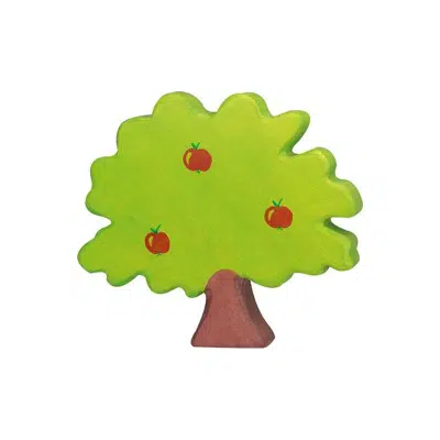 Holztiger - Bosdieren - Appelboom 19x2x17cm