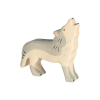 Holztiger - Bosdieren - Wolf huilend 11x2x11cm
