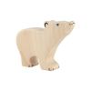 Holztiger - Zeedieren - IJsbeer kleinkop omhoog 10x2x8cm