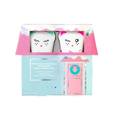 Inuwet - Cottage box - 2 Hand Cream (Vanilla-Coco & Cherry 60ml)