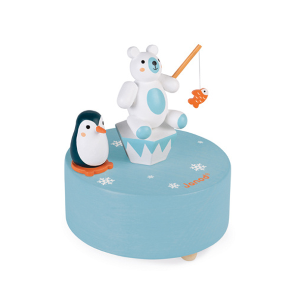 Janod Muziekdoosje - Pinguin