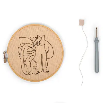 Kikkerland - Punch Needle Kit - Cat