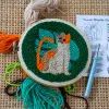Kikkerland - Punch Needle Kit - Cat