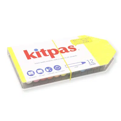 Kitpas - Large (raam) krijt (12 pcs)