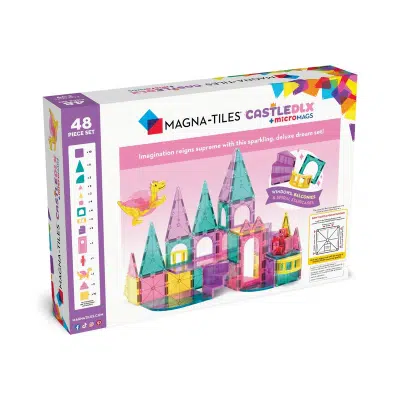 Magna-Tiles - Castle + Micro Mags - 48