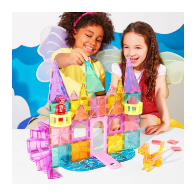 Magna-Tiles - Castle + Micro Mags - 48
