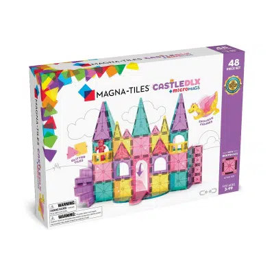 Magna-Tiles - Castle + Micro Mags - 48