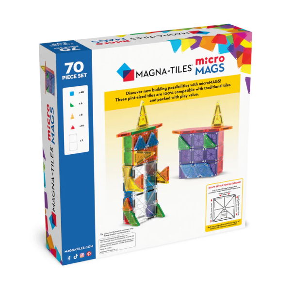 Magna-Tiles - Micro Mags - 70