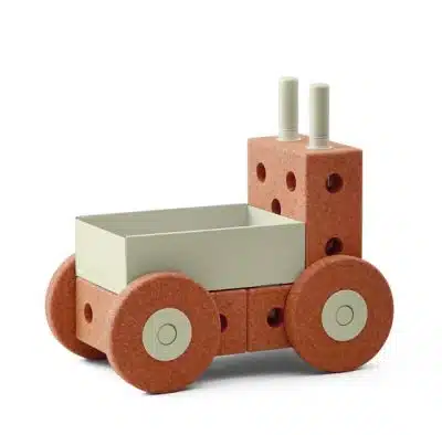 MODU - Activity Toy - Baby Walker - Burnt Orange / Dusty Green