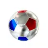 Ratatam - Ballon Ball - Silver/Blue/Red 22 cm